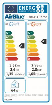 Swegon GAM 12 HP ECO AirBlue -    GAM 12 