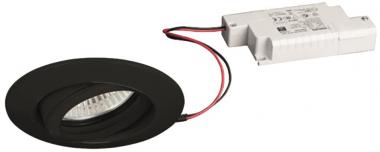 BRUM LED-Einbaustrahler d2w Schwarz BB13 