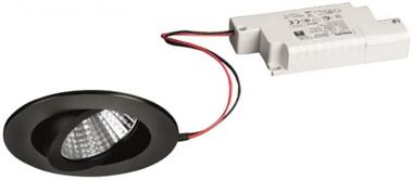 BRUM LED-Einbaustra. IP65 schwarz DAMITA 