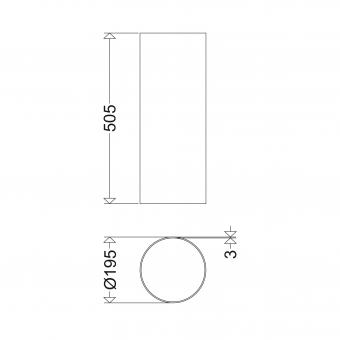 SCHUCH 10051 Ersatzglas BR 551 100519000 