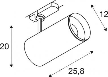 SLV NUMINOS  XL PHASE 3 Phasen   1005734 