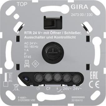 GIRA 247300 Raumtemperaturregler 24V 