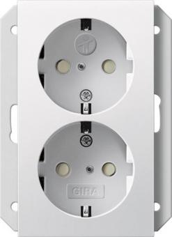 GIRA 273103 SCHUKO-Doppelsteckdose SH 