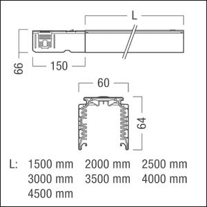Zumtobel TEC2 T 4000-15 WH      22172613 