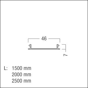 Zumtobel TEC2 COV-F 2000 WH     22172507 