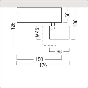 Zumtobel SUP2 M LED550-930 FL   60714924 