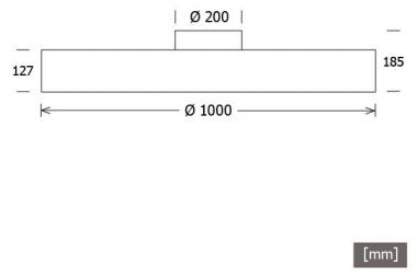LTS Anbauleuchte   PLL 26.1000.30.1/DALI 