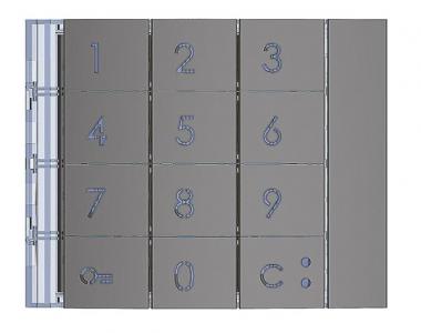 BTicino 353003 Frontblende Zehner- 