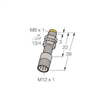 Turck Induktiver      NI3-EG08K-Y1-H1341 