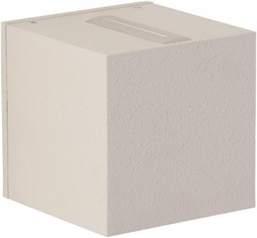 ALBERT Wandleuchte Alu weiß IP44  682371 