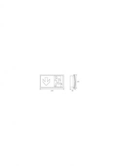 RP RZ/SI-Leuchte Wand  KCW013SC-COOLIP54 