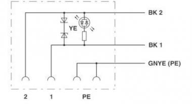 Phoenix 1435001   SAC-3P- 5,0-PUR/A-1L-Z 