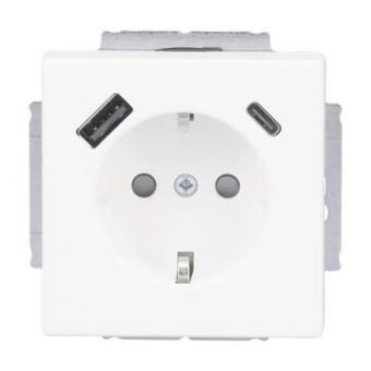 BJ SCHUKO -/USB-A+C    20 EUCB2USBAC-884 