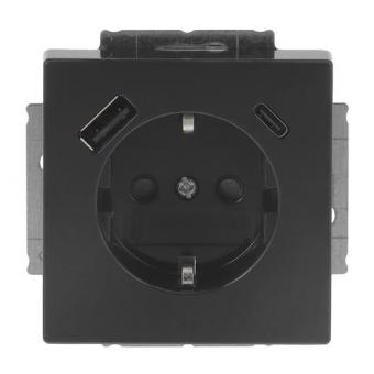 BJ SCHUKO -/USB-A+C    20 EUCB2USBAC-885 