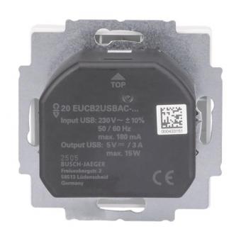 BJ SCHUKO -/USB-A+C    20 EUCB2USBAC-884 