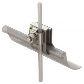OBO RK-FIX VA Rinnenklemme m.Feder 2x8mm 