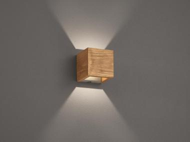 Trio LED-Wandleuchte BRAD/Holz 223710130 