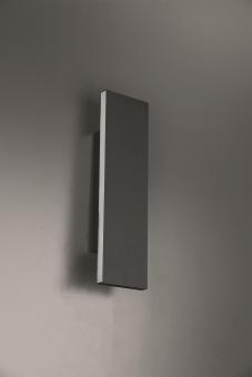 TRIO Wandleuchte Up+Down CONCHA anthraz. 