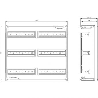 Siemens 8GK43513KK22 ALPHA400/630DIN 