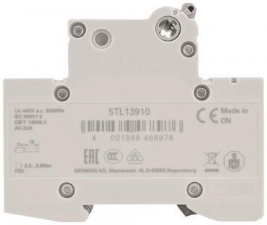 Siemens 5TL13910 Ausschalter 100A 3p 