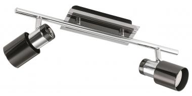 EGLO Spot DAVIDA 1 nickel-nero     30833 