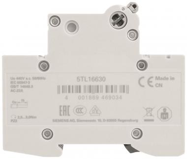 Siemens 5TL16630 Ausschalter 63A 3p+N 