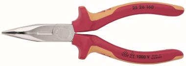 Knipex Flachrundzange mit   2526160 