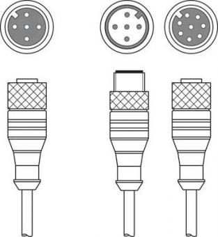 Leuze K-Y1      K-Y1 M12A-20m-M12A-S-PUR 