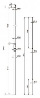 Dehn SR D50 4700 FS22 2500 IP HVI GFK AL 