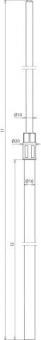 DEHN Fangeinrichtung a. GFK/Alu D 106207 