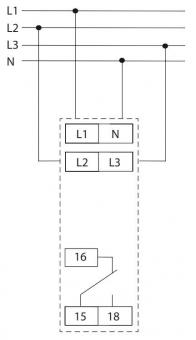 Eberle Drehstrom Spannungswächter DWUS 1 