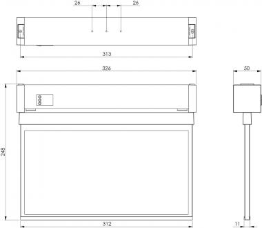 RP RZ-Leuchte Uni Zentrale     KAXU009ML 
