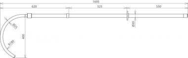 DEHN Rettungsstange Un ...   RST 36 1500 