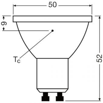 Ledvance LED PAR16 80 36° DIM S 6.1W 930 