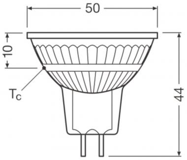 LEDV LED Reflektor 3,4-35W/940 dimmbar 