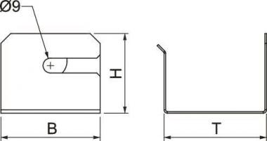 OBO PLM WB 0810 FS Kabelbügel 