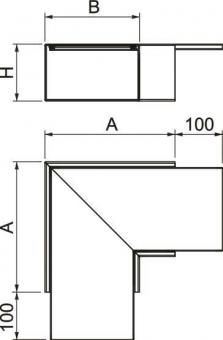 OBO PLM FA 1220 RW Flachwinkel 