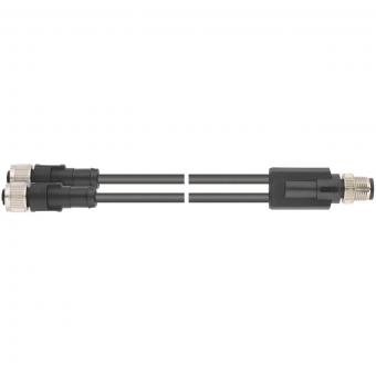 Lapp S/A-Kabel AB-C3-M12Y-0,3PUR-M12FS-B 