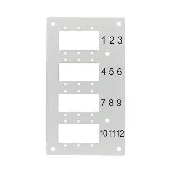 EFB Frontblende f.12xSC-      53705.4V2B 