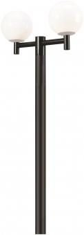 Albert Mastaufsatz 2-fach Alu     661015 