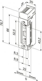 FF FH-Türöffner 143 RR   143R--------Q34 