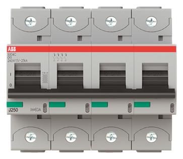 ABB Hochl.-Sicherungsautomat   S804C-C63 