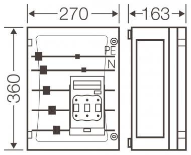 HENS FP Sammelschienengehäuse    FP 3226 
