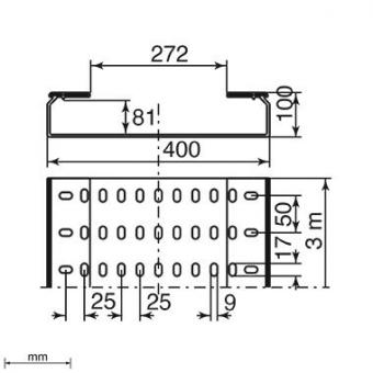 Unex Kabelrinne gelocht halogen 66420-48 