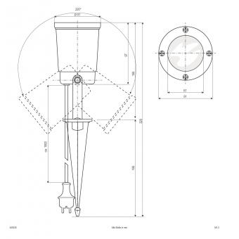 EVN Gartenspot -anthrazit -IP54   545235 
