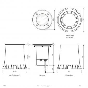 EVN Bodeneinbau -rund -           679238 