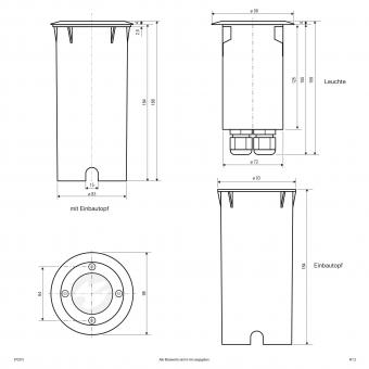 EVN V4A-edelstahl-Einbauleuchte   673210 