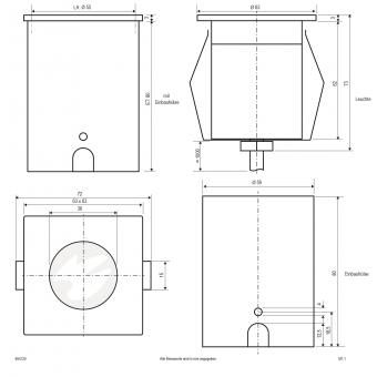 EVN LED Bodeneinbauleuchte IP65   654120 