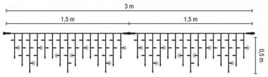 S&H Ersatzstrang f.LED Ice Lite    59091 