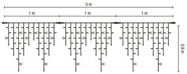 S&H Ersatzstrang f.LED Ice Lite    59095 